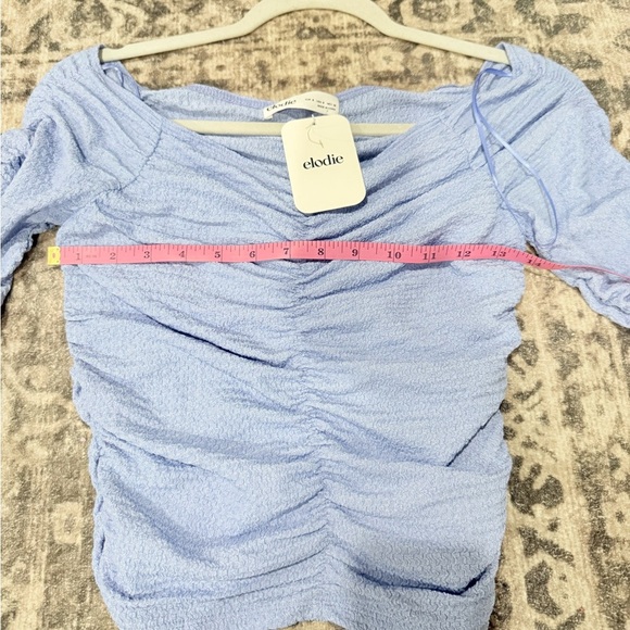 Elodie Ruched Blouse size small - Picture 7 of 8